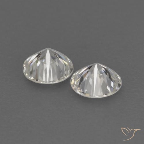 Pedras preciosas de Diamante I natural de 0.14 ct, Redondo, VVS-VS