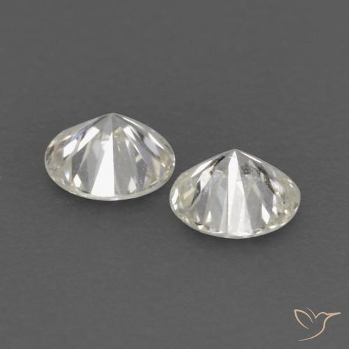 Pedras preciosas de Diamante H natural de 0.14 ct, Redondo, VVS-VS