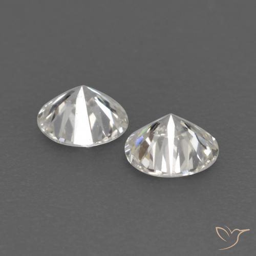 Pedras preciosas de Diamante H natural de 0.14 ct, Redondo, VVS-VS