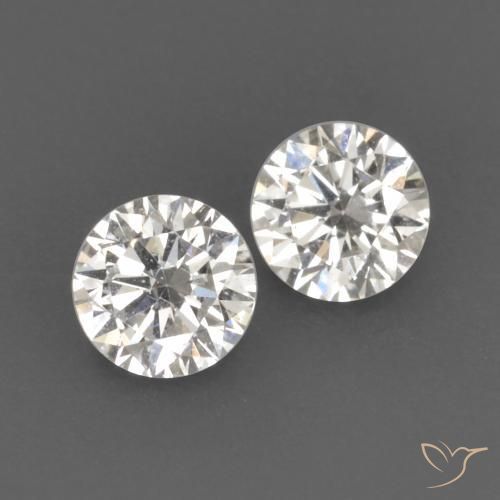 Pedras preciosas de Diamante I natural de 0.15 ct, Redondo, VVS-VS