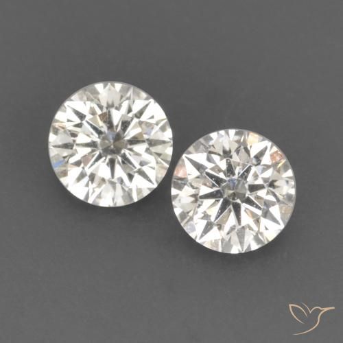 0.14ctw Natural J Diamante, Redondo, VVS-VS