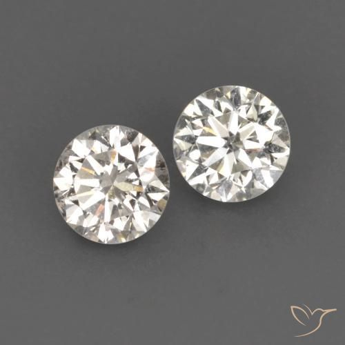 Pedras preciosas de Diamante I natural de 0.20 ct, Redondo, VVS-VS