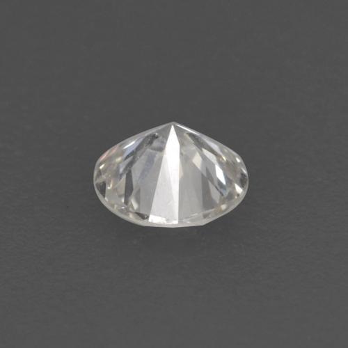 Diamante branco natural 0,09ct, corte redondo, VVS-VS