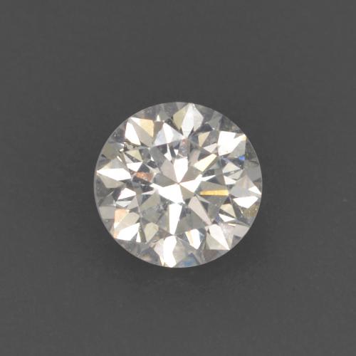 Diamante branco natural 0,12ct, corte redondo, VVS-VS