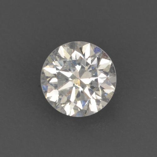 Diamante branco natural 0,12ct, corte redondo, VVS-VS