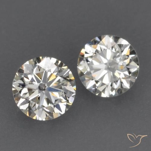 Pedras preciosas de Diamante I natural de 0.15 ct, Redondo, VVS-VS