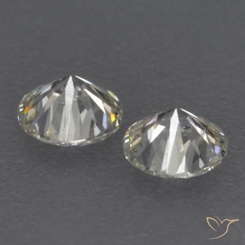 Pedras preciosas de Diamante J natural de 0.15 ct, Redondo, VVS-VS