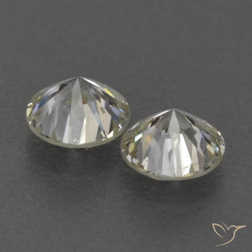 Pedras preciosas de Diamante J natural de 0.24 ct, Redondo, VVS-VS