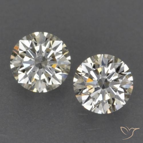 0.16ctw Natural J Diamante, Redondo, VVS-VS