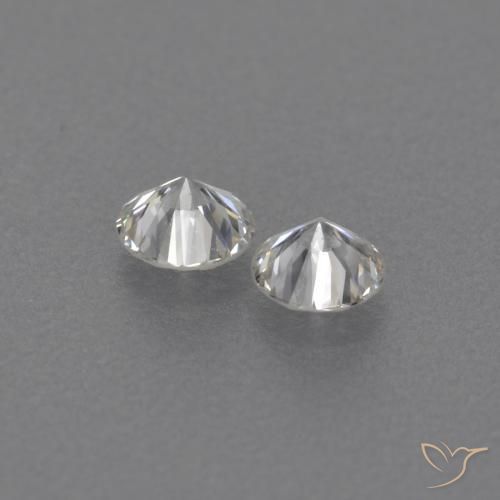 Pedras preciosas de Diamante J natural de 0.15 ct, Redondo, VVS-VS