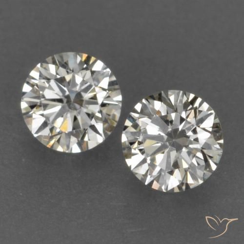 0.14ctw Natural J Diamante, Redondo, VVS-VS