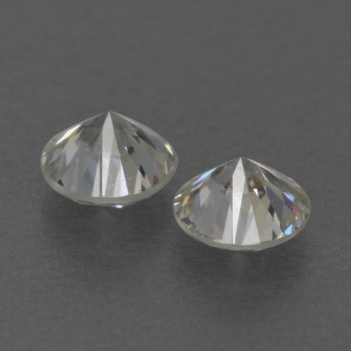 Pedras preciosas de Diamante branco quente natural de 0.20 ct, Corte Redondo, VVS-VS