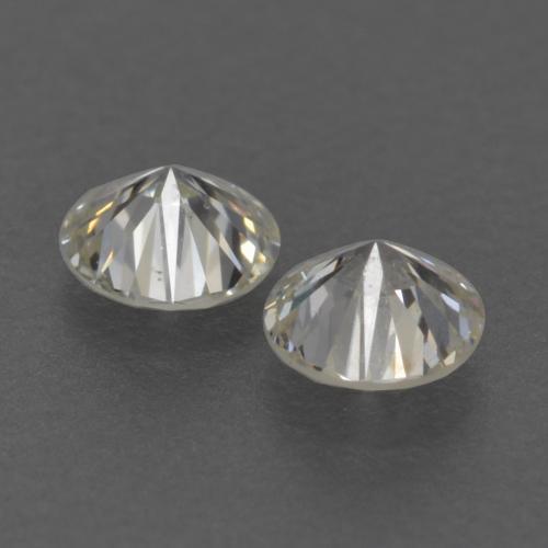 Pedras preciosas de Diamante branco quente natural de 0.20 ct, Corte Redondo, VVS-VS