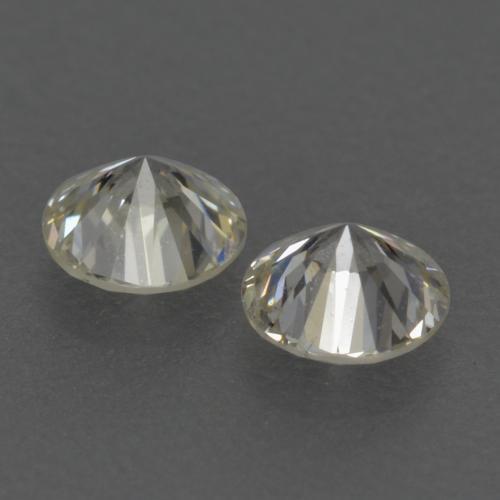 Pedras preciosas de Diamante branco quente natural de 0.24 ct, Corte Redondo, VVS-VS