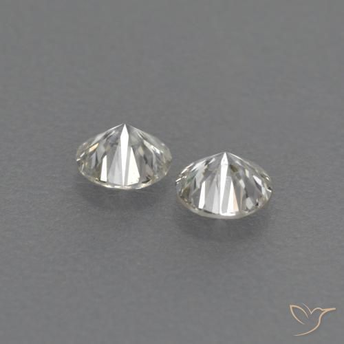 Pedras preciosas de Diamante I natural de 0.15 ct, Redondo, VVS-VS