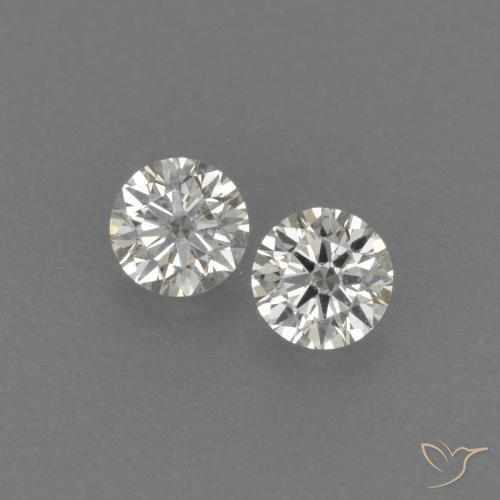 0.16ctw Natural I Diamante, Redondo, VVS-VS
