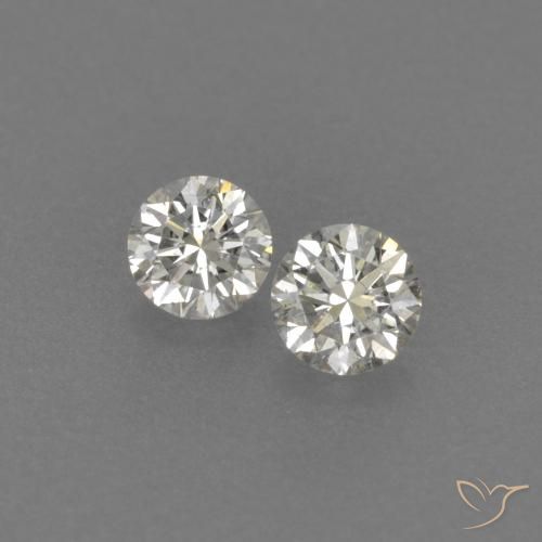 0.15ctw Natural I Diamante, Redondo, VVS-VS
