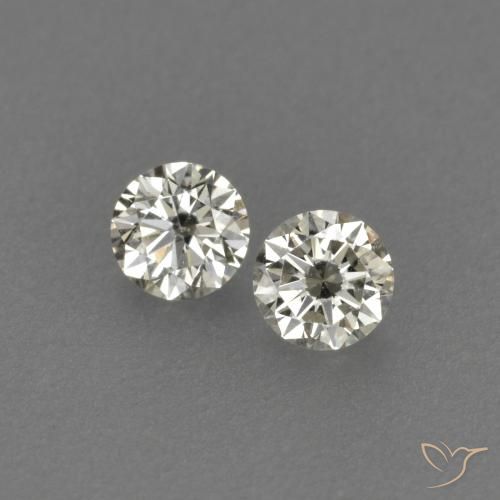 0.15ctw Natural L Diamante, Redondo, VVS-VS