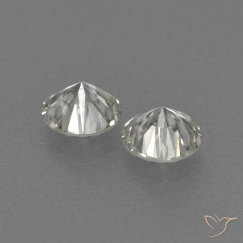 Pedras preciosas de Diamante L natural de 0.27 ct, Redondo, VVS-VS
