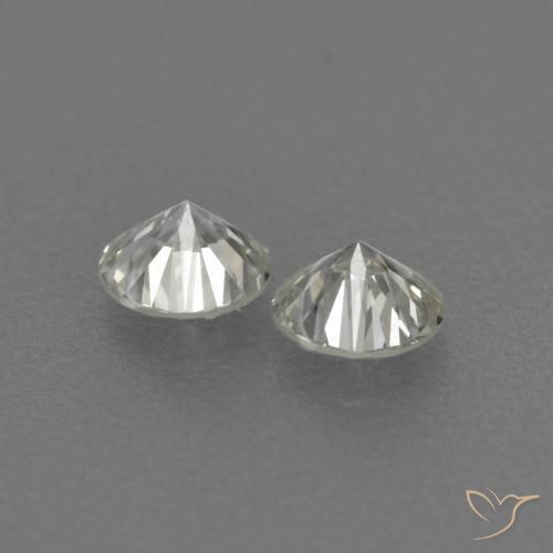 Pedras preciosas de Diamante J natural de 0.23 ct, Redondo, VVS-VS