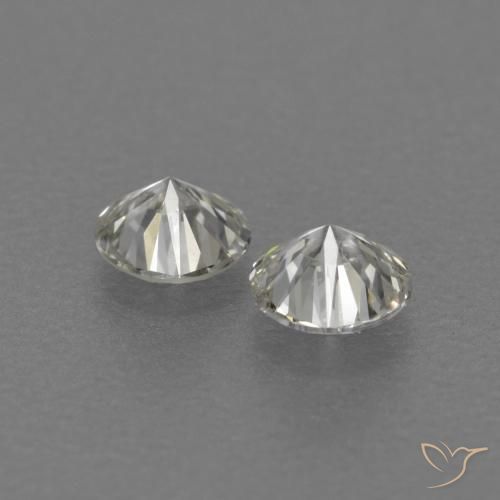 Pedras preciosas de Diamante H natural de 0.23 ct, Redondo, VVS-VS