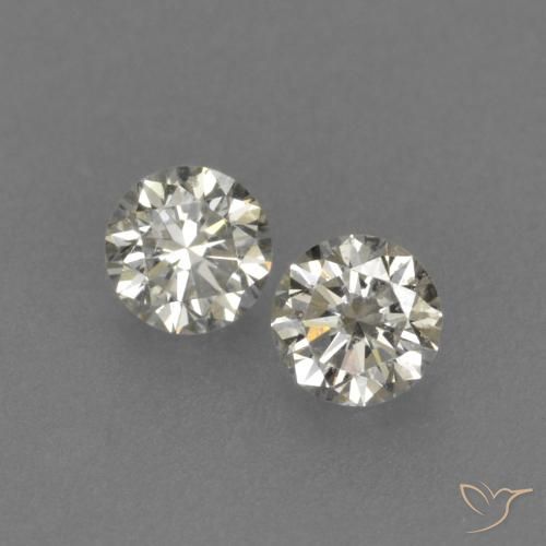 0.15ctw Natural L Diamante, Redondo, VVS-VS
