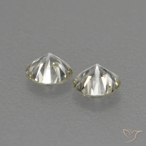 Pedras preciosas de Diamante L natural de 0.17 ct, Redondo, VVS-VS