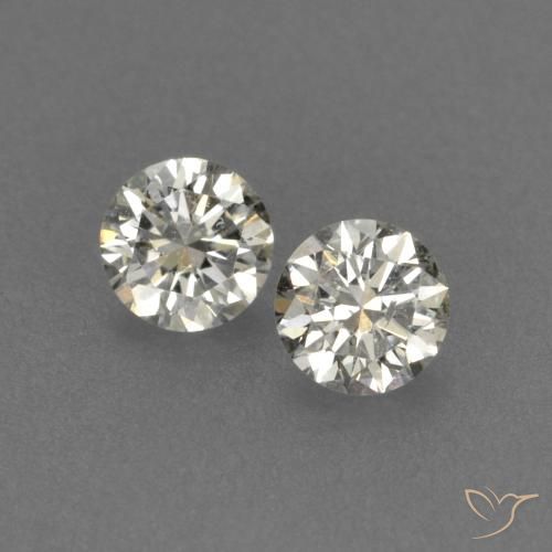 0.14ctw Natural J Diamante, Redondo, VVS-VS