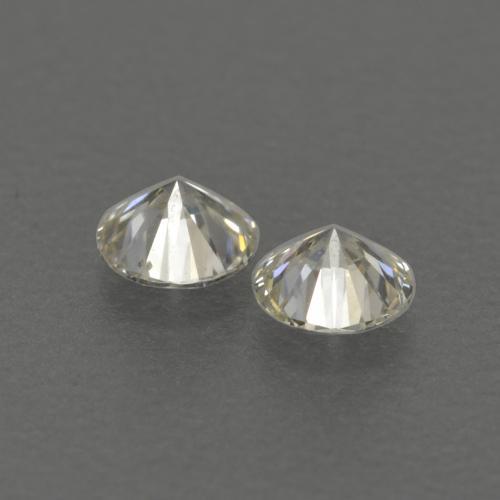 Pedras preciosas de Diamante L natural de 0.13 ct, Redondo, VVS-VS