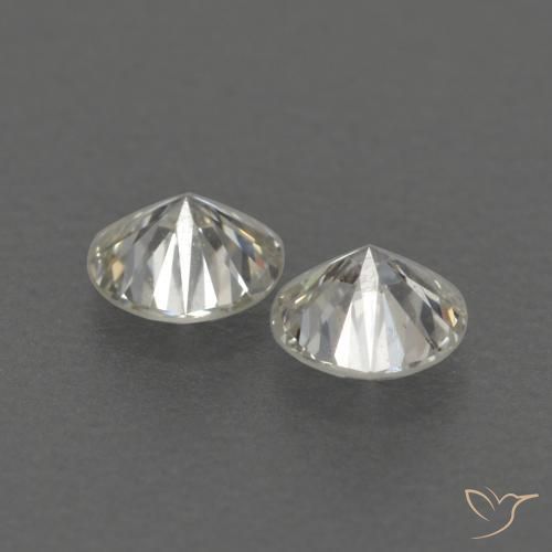 Pedras preciosas de Diamante J natural de 0.18 ct, Redondo, VVS-VS