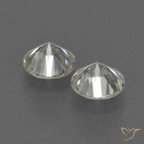 Pedras preciosas de Diamante L natural de 0.21 ct, Redondo, VVS-VS
