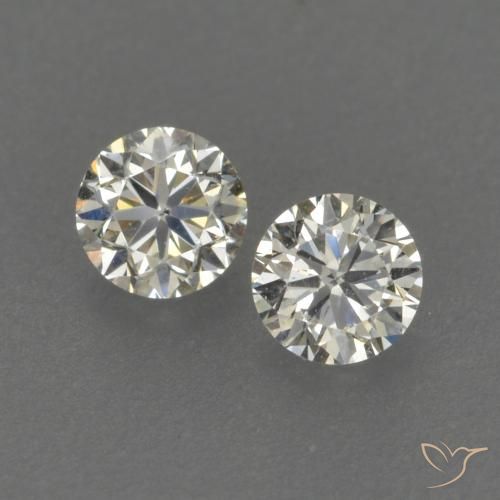 Pedras preciosas de Diamante I natural de 0.19 ct, Redondo, VVS-VS
