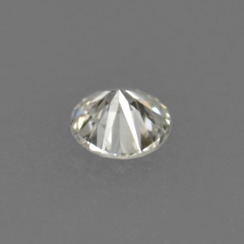 Diamante branco natural 0,02ct, corte redondo, VS
