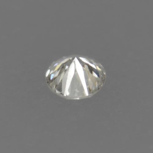 Diamante branco natural 0,01ct, corte redondo, VS