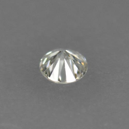 Diamante branco natural 0,02ct, corte redondo, VS