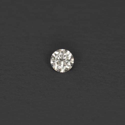 Diamante branco natural 0,01ct, corte redondo, VS-SI