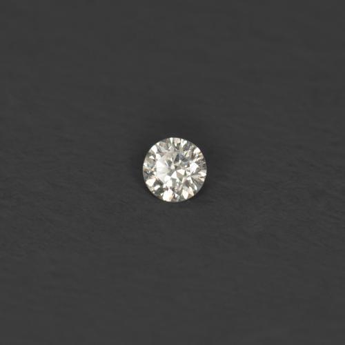 Diamante branco natural 0,01ct, corte redondo, VS-SI