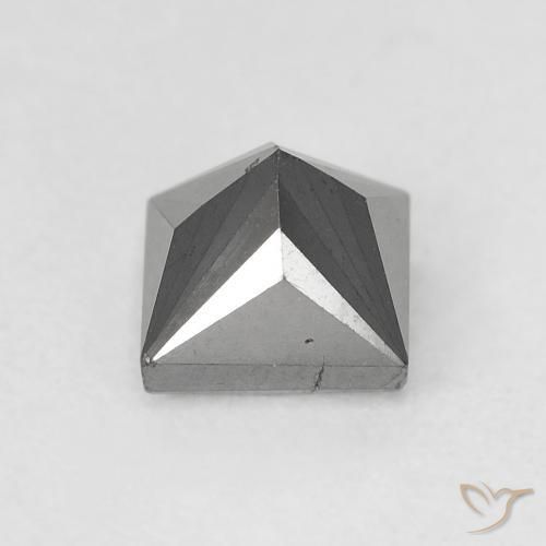 Diamante Preto Natural 1.07ct, Quadrado, Opaco