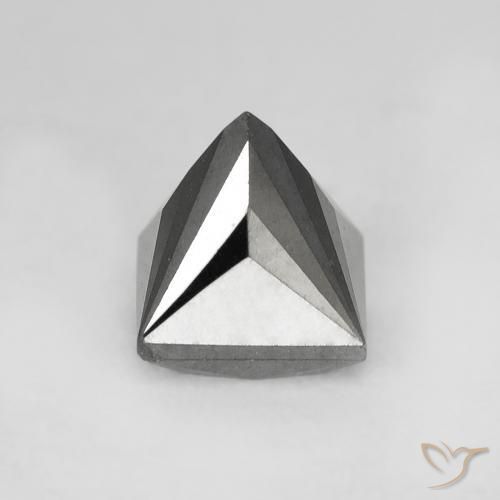 Diamante Preto Natural 1.04ct, Quadrado, Opaco