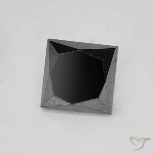 Diamante Preto Natural 0.23ct, Quadrado, Opaco