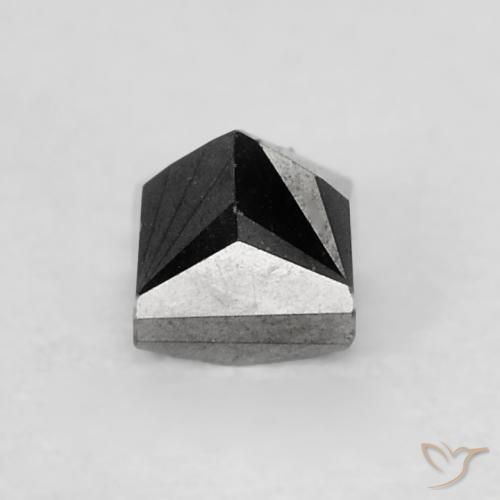 Diamante Preto Natural 0.25ct, Quadrado, Opaco