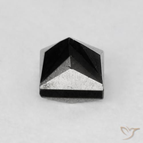 Diamante Preto Natural 0.27ct, Quadrado, Opaco
