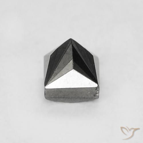 Diamante Preto Natural 0.17ct, Quadrado, Opaco