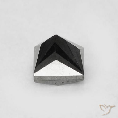 Diamante Preto Natural 0.20ct, Quadrado, Opaco