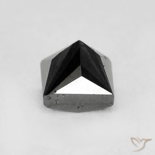 Diamante Preto Natural 0.35ct, Quadrado, Opaco