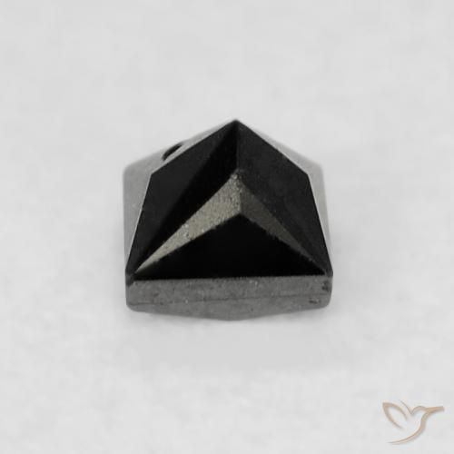 Diamante Preto Natural 0.15ct, Quadrado, Opaco