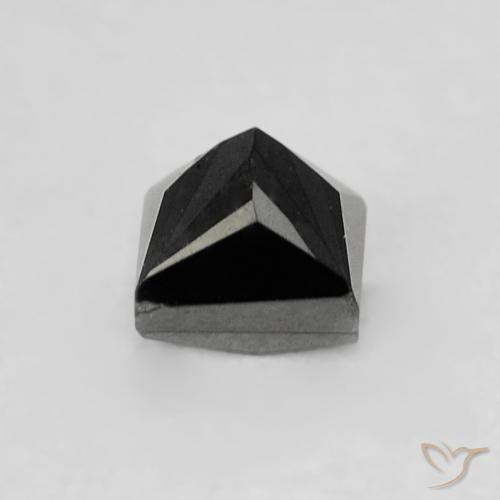 Diamante Preto Natural 0.28ct, Quadrado, Opaco