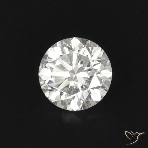 Diamante H Natural 0.24ct, Corte Redondo, VS