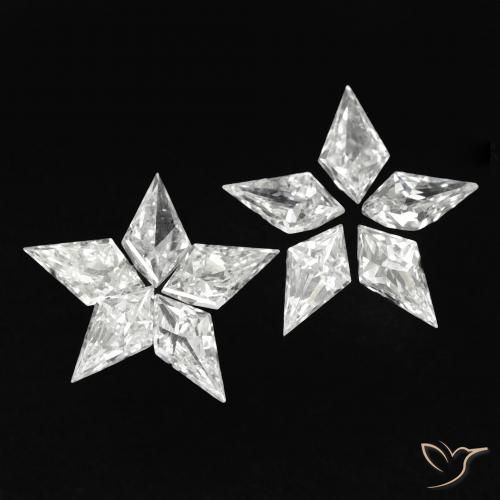 Pedras preciosas de Diamante H natural de 0.30 ct, Chique, VVS