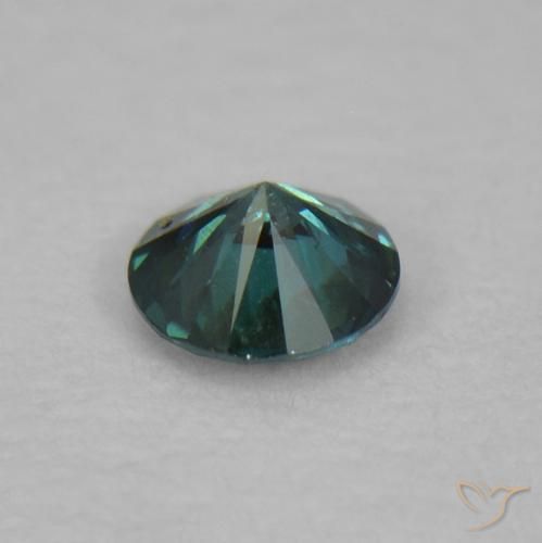 Diamante Verde Natural 0.03ct, Redondo, VS